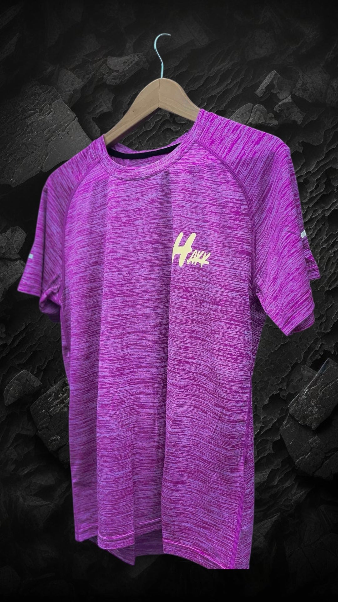 Tee-shirt running Hakk Violet
